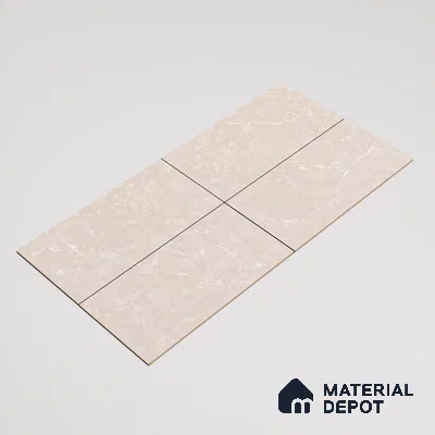 Marble Wall & Floor Tile TL 07393 Pearl Galaxy Gray Posh 4 ft x 2 ft Glossy Finish Vitrified Tile - 9 mm | Suitable For living Room, Bedroom, Kitchen (Sample)
