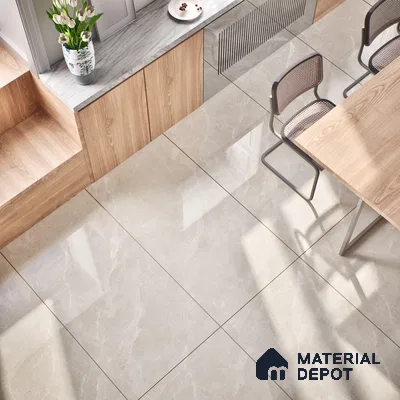 Marble Wall & Floor Tile TL 07383 Italian Galaxy 4 ft x 2 ft Glossy Finish Vitrified Tile - 9 mm | 4 Random Design | Suitable For living Room, Bedroom, Kitchen (Sample)