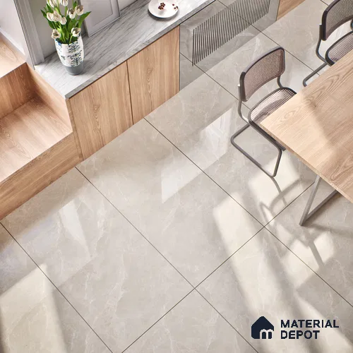 Marble Wall & Floor Tile TL 07383 Italian Galaxy 4 ft x 2 ft Glossy Finish Vitrified Tile - 9 mm | 4 Random Design | Suitable For living Room, Bedroom, Kitchen