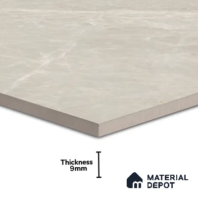 Marble Wall & Floor Tile TL 07383 Italian Galaxy 4 ft x 2 ft Glossy Finish Vitrified Tile - 9 mm | 4 Random Design | Suitable For living Room, Bedroom, Kitchen (Sample)