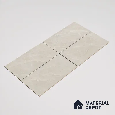 Marble Wall & Floor Tile TL 07383 Italian Galaxy 4 ft x 2 ft Glossy Finish Vitrified Tile - 9 mm | 4 Random Design | Suitable For living Room, Bedroom, Kitchen (Sample)