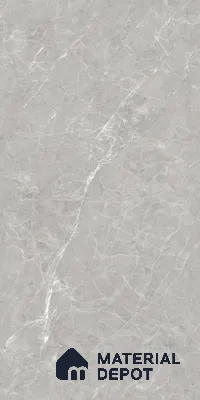 Marble Wall & Floor Tile TL 07385 Admire Gris 4 ft x 2 ft Glossy Finish Vitrified Tile - 9 mm | 4 Random Design | Suitable For living Room, Bedroom, Kitchen