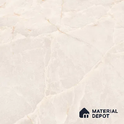 Marble Wall & Floor Tile TL 07387 Amphora Crema 4 ft x 2 ft Glossy Finish Vitrified Tile - 9 mm | 4 Random Design | Suitable For living Room, Bedroom, Kitchen (Sample)