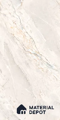 Marble Wall & Floor Tile TL 07390 Argenta Posh Pearl 4 ft x 2 ft Matte Finish Vitrified Tile - 9 mm | Suitable For living Room, Bedroom, Kitchen