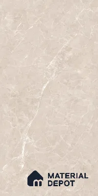 Marble Wall & Floor & Floor Tile TL 07384 Admire Crema 4 ft x 2 ft Glossy Finish Vitrified Tile - 9 mm | 4 Random Design | Suitable For living Room, Bedroom, Kitchen