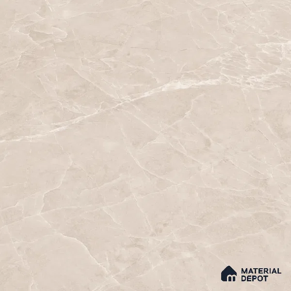 Marble Wall & Floor & Floor Tile TL 07384 Admire Crema 4 ft x 2 ft Glossy Finish Vitrified Tile - 9 mm | 4 Random Design | Suitable For living Room, Bedroom, Kitchen