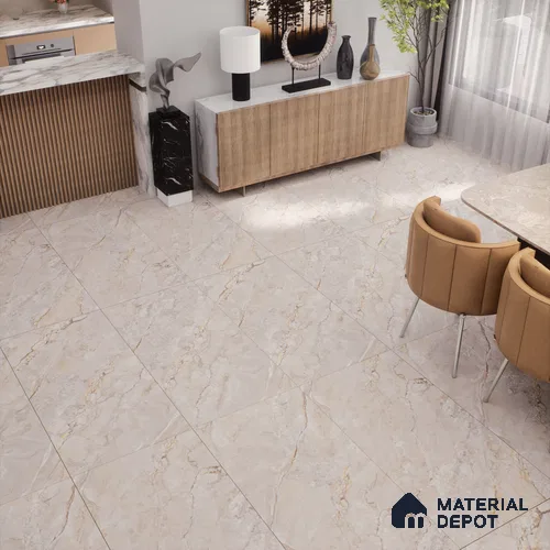 Carving Wall & Floor Tile TL 07395 Amazon Grande 4 ft x 2 ft Matte Finish Vitrified Tile - 9 mm | Suitable For living Room, Bedroom, Kitchen