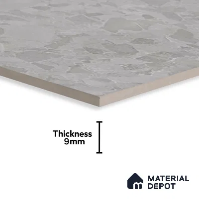 Carving Wall & Floor Tile TL 07400 Paris Stone Grey 4 ft x 2 ft Matte Finish Vitrified Tile - 9 mm | Suitable For Living Room, Bedroom, Kitchen (Sample)