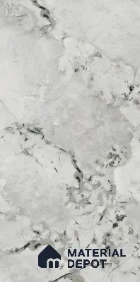 Marble Wall & Floor Tile TL 07406 Omrican Mocha 4 ft x 2 ft Matte Finish Vitrified Tile - 9 mm | Suitable For living Room, Bedroom, Kitchen (Sample)
