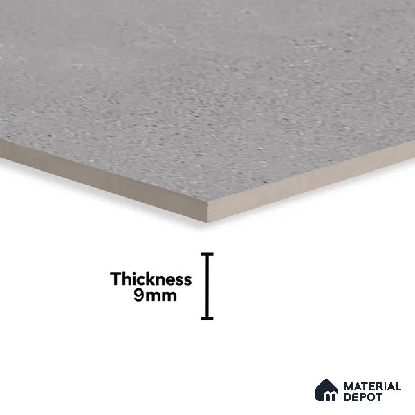 Carving Wall & Floor Tile TL 07398 Massive Grey Stone 4 ft x 2 ft Matte Finish Vitrified Tile - 9 mm | Suitable For living Room, Bedroom, Kitchen (Sample)