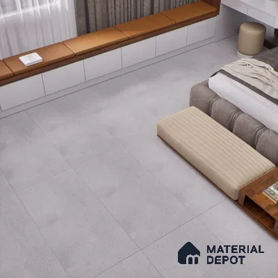Carving Wall & Floor Tile TL 07398 Massive Grey Stone 4 ft x 2 ft Matte Finish Vitrified Tile - 9 mm | Suitable For living Room, Bedroom, Kitchen (Sample)
