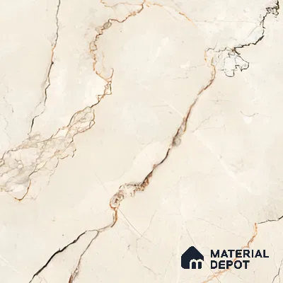 Marble Wall & Floor Tile TL 07407 Crackles 4 ft x 2 ft Matte Finish Vitrified Tile - 9 mm | Suitable For living Room, Bedroom, Kitchen