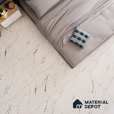 Marble Wall & Floor Tile TL 07407 Crackles 4 ft x 2 ft Matte Finish Vitrified Tile - 9 mm | Suitable For living Room, Bedroom, Kitchen