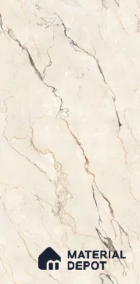 Marble Wall & Floor Tile TL 07407 Crackles 4 ft x 2 ft Matte Finish Vitrified Tile - 9 mm | Suitable For living Room, Bedroom, Kitchen