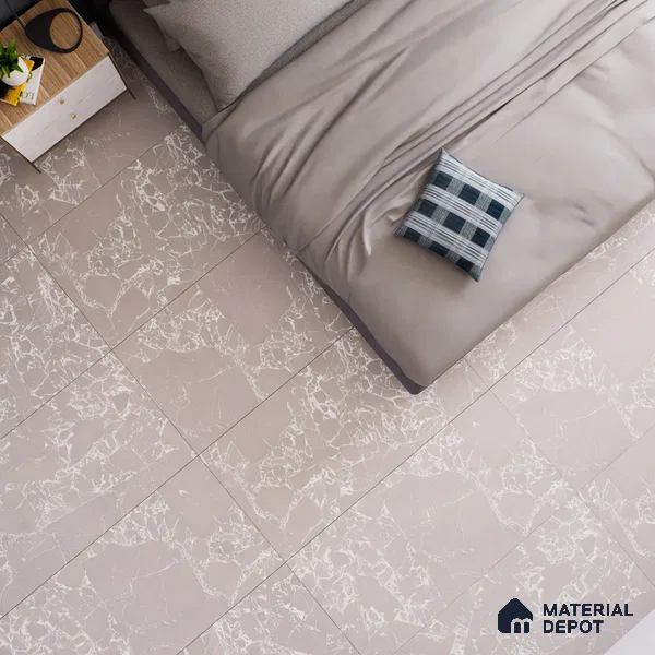 Carving Wall & Floor Tile TL 07396 Hermesh Grande 4 ft x 2 ft Matte Finish Vitrified Tile - 9 mm | Suitable For living Room, Bedroom, Kitchen (Sample)