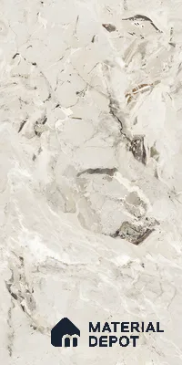 Marble Wall & Floor Tile TL 07404 Breche Breccia 4 ft x 2 ft Matte Finish Vitrified Tile - 9 mm | Suitable For living Room, Bedroom, Kitchen (Sample)