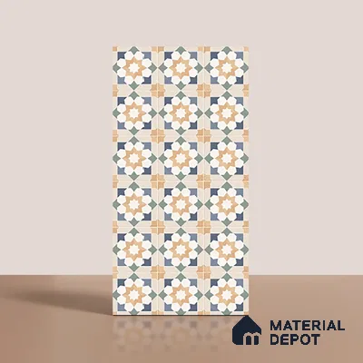 Wall Tile TL 10123 Niro Ivory 4 ft x 2 ft Vitrified Matte Finish Tile - 9 mm | Suitable For Kitchen, Bathroom Walls and Backsplashes