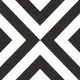 Moroccan Wall & Floor Tile TL 00225 A Pattern 1 Monochrome Cross 1 ft x 1 ft Matte Finish Ceramic Tile - 9 mm | Suitable For Kitchen, Bathroom, Dining Area | Please Expect a Slight Variation of Pattern | Image 04