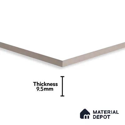 TL 02923 White 2 ft x 2 ft Glossy Finish Vitrified Floor & Wall Tile - 9.5 mm