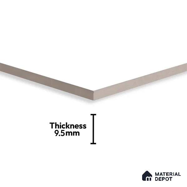 TL 02923 White 2 ft x 2 ft Glossy Finish Vitrified Floor & Wall Tile - 9.5 mm