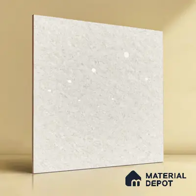 Marble Wall & Floor Tile TL 06319 White 2 ft x 2 ft High Gloss Finish Vitrified Tile - 9 mm