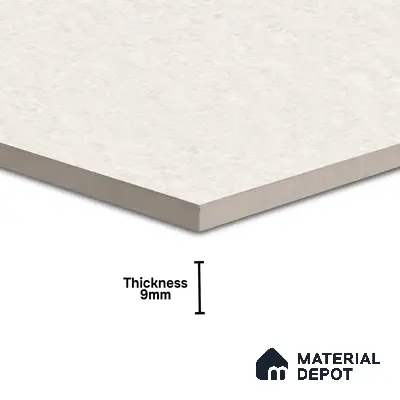 Marble Wall & Floor Tile TL 06319 White 2 ft x 2 ft High Gloss Finish Vitrified Tile - 9 mm
