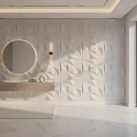 White 3D Wall Panels
