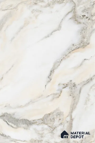 TL 00354 White 6 ft x 4 ft Matte Finish Endless Vitrified Wall & Floor Tile - 9 mm | Adhesive and Spacers Must be Used During Installation