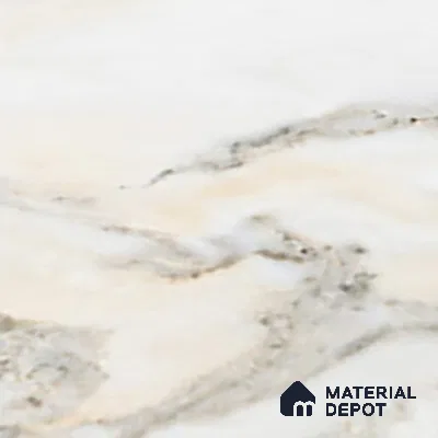 TL 00354 White 6 ft x 4 ft Matte Finish Endless Vitrified Wall & Floor Tile - 9 mm | Adhesive and Spacers Must be Used During Installation