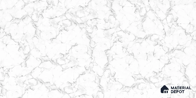 White and Grey Marble Design Wallpaper for Rooms Indrani Series Canvas Marble Design (Customised Size Wallpaper )