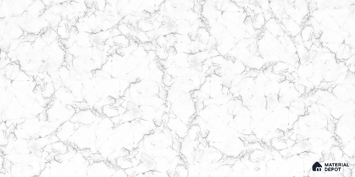 White and Grey Marble Design Wallpaper for Rooms Indrani Series Canvas Marble Design (Customised Size Wallpaper )