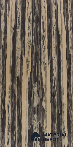 White Ebony Creme F884 Bohemian 2440x1220 mm Veneer - 3.5 mm