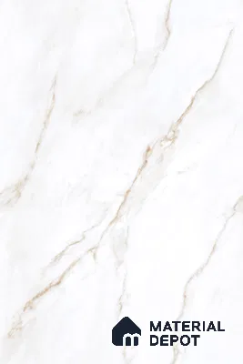 Marble Look Tile TL 09706 6 ft x 4 ft Glossy Finish Vitrified Tile - 15 mm | Adhesive and Spacers Must be Used During Installation