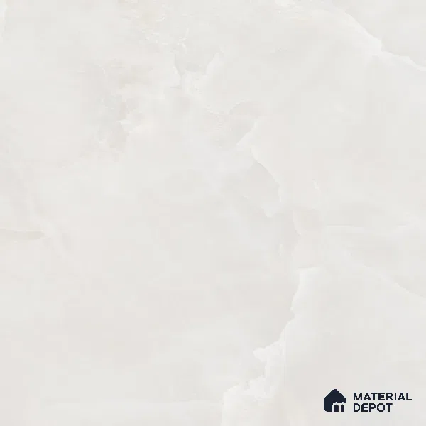 Marble Look Tile TL 09709 6 ft x 4 ft Glossy Finish Vitrified Tile - 15 mm | Adhesive and Spacers Must be Used During Installation