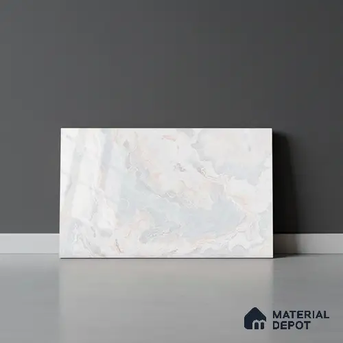 TL 01912 D Butter Cream Light 18 x 12 inch Glossy Finish Ceramic Wall Tile - 6 mm