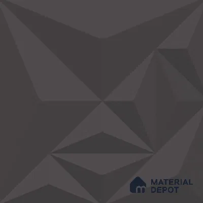 3D Highlighter Wall Tile TL 06576 C Bentley Grey 1 ft x 1 ft Ceramic Matte Finish - 9 mm | Suitable for Living Room, Kitchen & Bedroom