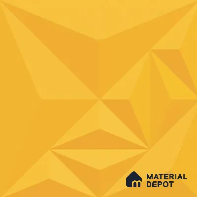 3D Highlighter Wall Tile TL 06576 G Bentley Yellow 1 ft x 1 ft Ceramic Matte Finish - 9 mm | Suitable for Living Room, Kitchen & Bedroom (Sample)