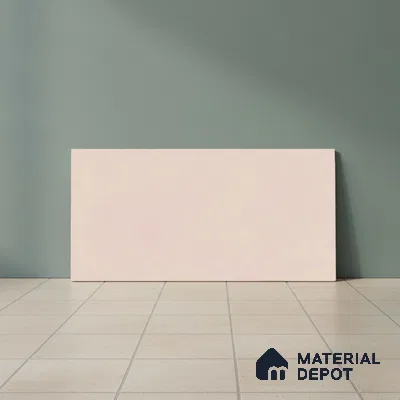 Plain Wall Tile TL 06538 F Zellige Pink 2 ft x 1 ft Ceramic Matte Finish - 8 mm | Suitable for Living Room, Kitchen & Bathroom (Sample)
