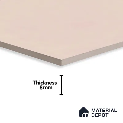 Plain Wall Tile TL 06538 F Zellige Pink 2 ft x 1 ft Ceramic Matte Finish - 8 mm | Suitable for Living Room, Kitchen & Bathroom (Sample)