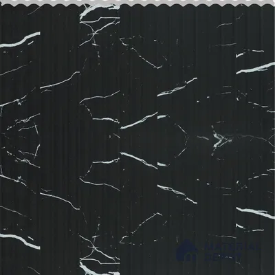 Black Marble Marble Louver PN 02731 N 9.5 ft x 12 inch Charcoal Panel - 7 mm | Suitable for Feature Wall, TV Unit & Living Room | Width is Subjected to 5% Variation