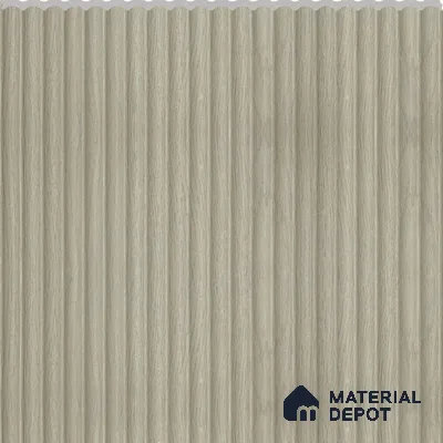 Pebble Grey Wooden Louver PN 02731 I 8 ft x 12 inch Charcoal Panel - 7 mm | Suitable for Feature Wall, TV Unit & Living Room | Width is Subjected to 5% Variation