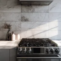 White Kitchen Tiles