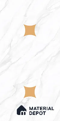 Marble Wall & Floor Tile TL 08542 B | Spatial statuario Decor 4 ft x 2 ft Full Body Dry Granula Matte Finish Vitrified Tile - 10 mm | Suitable for Living Room, Bedroom, Bathroom & Kitchen