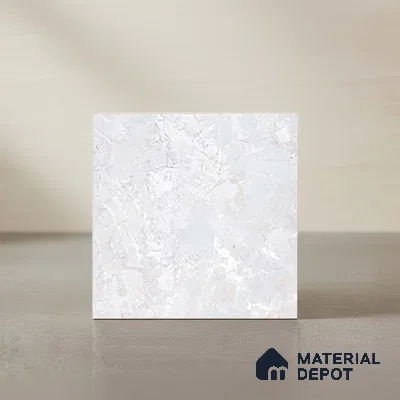 Marble Matching Floor Tile TL 06509 D 12 inch x 12 inch Ceramic Matte Finish - 8 mm | Suitable for Bathroom (Sample)