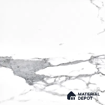 Marble Wall Tile TL 06514 B  SR GL 8060 Plain 24 inch x 12 inch Ceramic Glossy Finish - 8 mm | Suitable for Accent / Feature Walls, Bathroom, Kitchen Wall & Backsplashes (Sample)