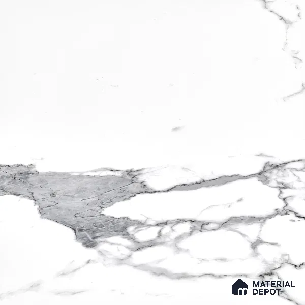 Marble Wall Tile TL 06514 B  SR GL 8060 Plain 24 inch x 12 inch Ceramic Glossy Finish - 8 mm | Suitable for Accent / Feature Walls, Bathroom, Kitchen Wall & Backsplashes (Sample)