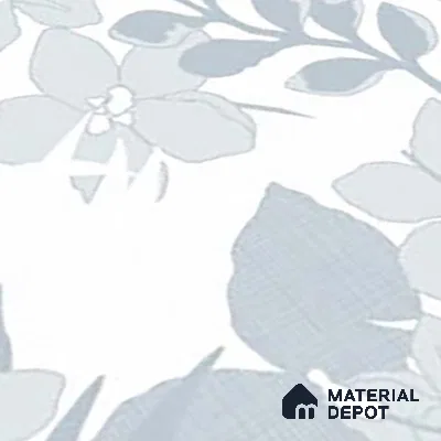 Floral Wall Tile TL 06546 D RL Cratic Aqwa Decor 2 ft x 1 ft Ceramic Matte Finish - 8 mm | Suitable for Living Room, Kitchen & Bathroom | Please Expect a Slight Variation of Pattern (Sample)