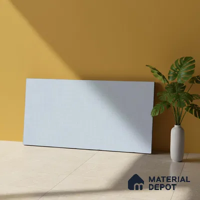 Fabric Wall Tile TL 06546 E R Cratic Aqua 2 ft x 1 ft Ceramic Matte Finish - 8 mm | Suitable for Living Room, Kitchen & Bathroom (Sample)