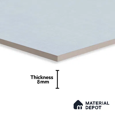 Fabric Wall Tile TL 06546 E R Cratic Aqua 2 ft x 1 ft Ceramic Matte Finish - 8 mm | Suitable for Living Room, Kitchen & Bathroom (Sample)