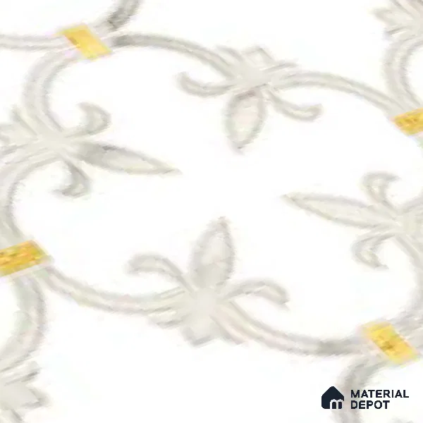 Moroccan Wall & Floor Tile TL 10027 | CRV-68 | 1 ft x 1 ft Matte Finish Ceramic Tile - 10 mm | Suitable for Bathroom, Kitchen, Balcony | Please Expect a Slight Variation of Pattern